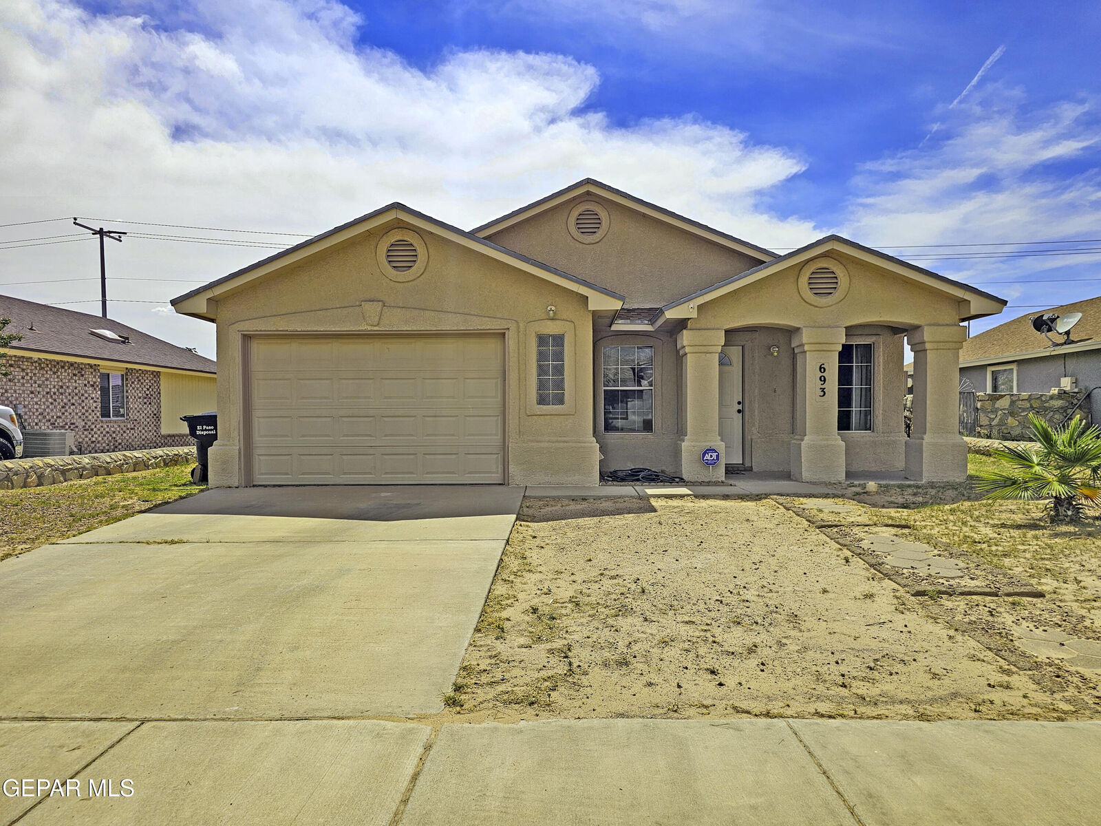 Property Photo:  693 Desert Sage Drive  TX 79928 