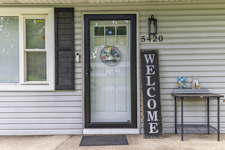 Property Photo:  5420 Marcella Road  IN 46410 