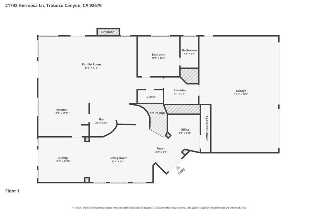 Property Photo:  21792 Hermosa Lane  CA 92679 