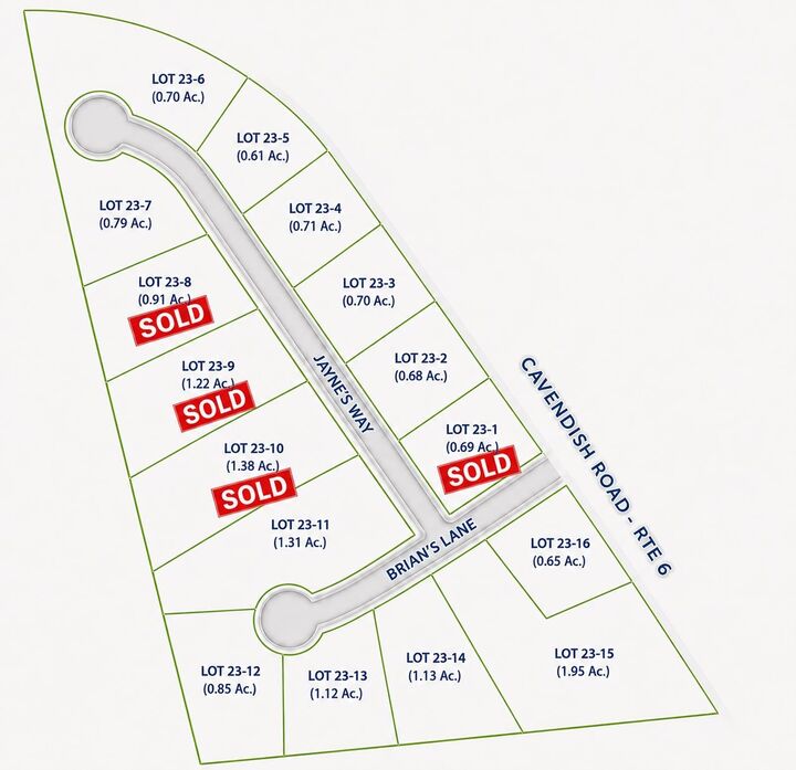 Property Photo:  Lot 23-2 Jaynes Way  PE C0A 1N0 