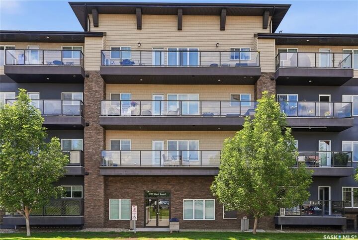 Property Photo: 702 Hart Road 203 SK S7M 4P4