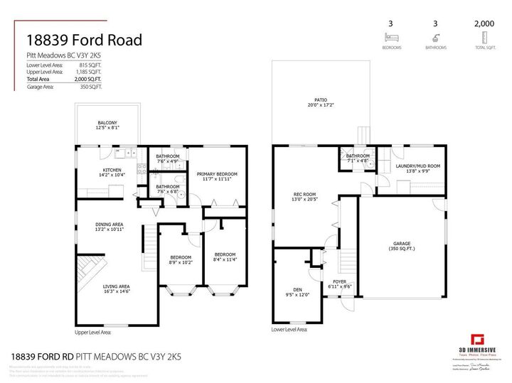 Property Photo: 18839 Ford Road BC V3Y 2K5