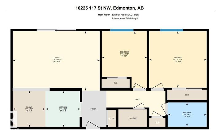 Property Photo: #305 10225 117 St NW AB T5K 1X7