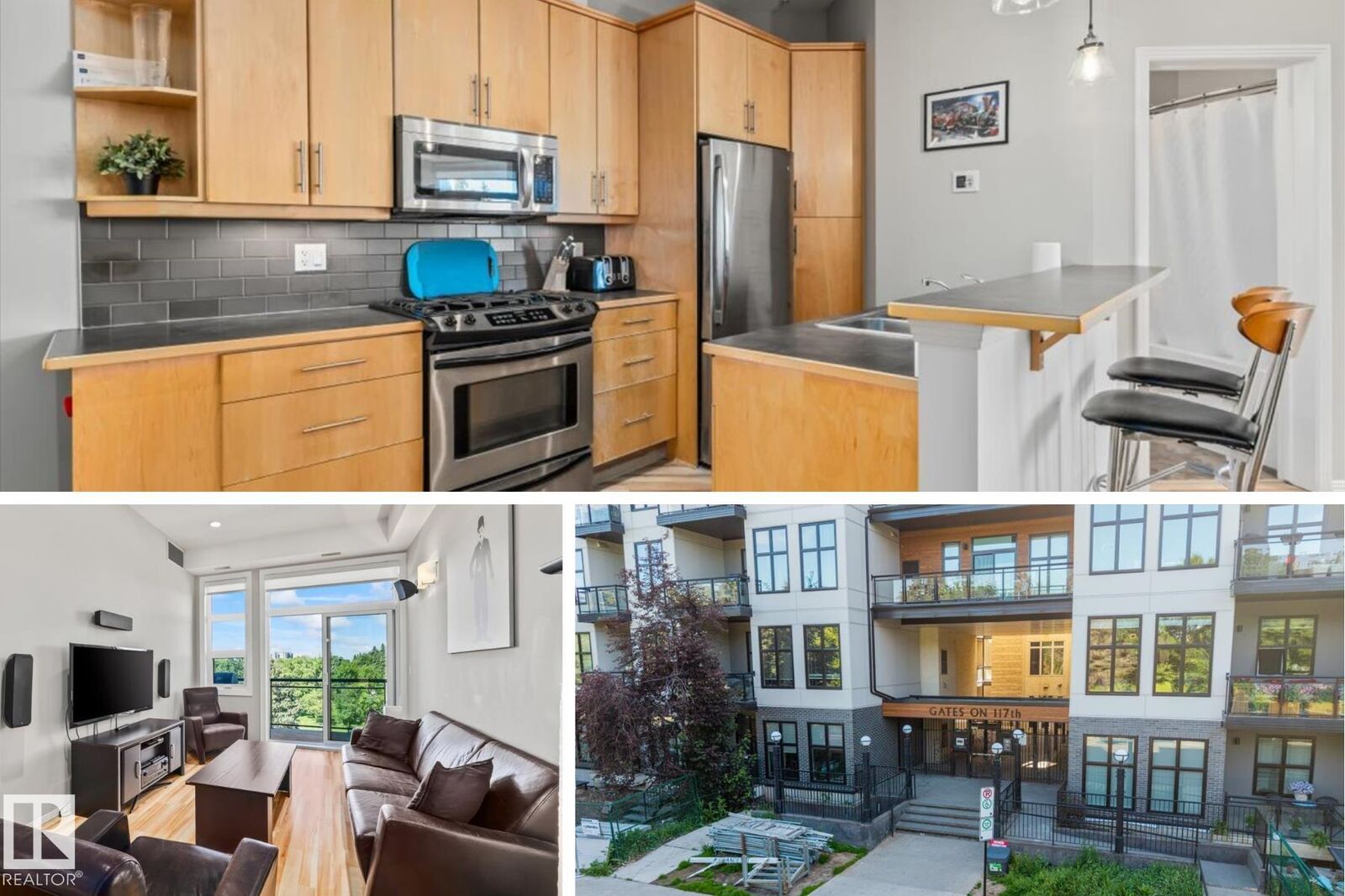 Property Photo: 10531 117 Street NW 427 AB T5H 0A8