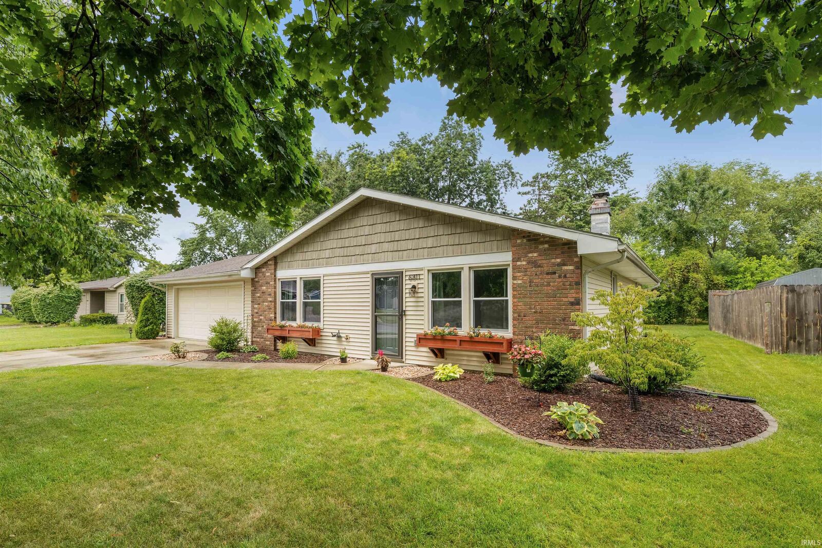 Property Photo:  6811 Wrangler Court  IN 46835-1735 