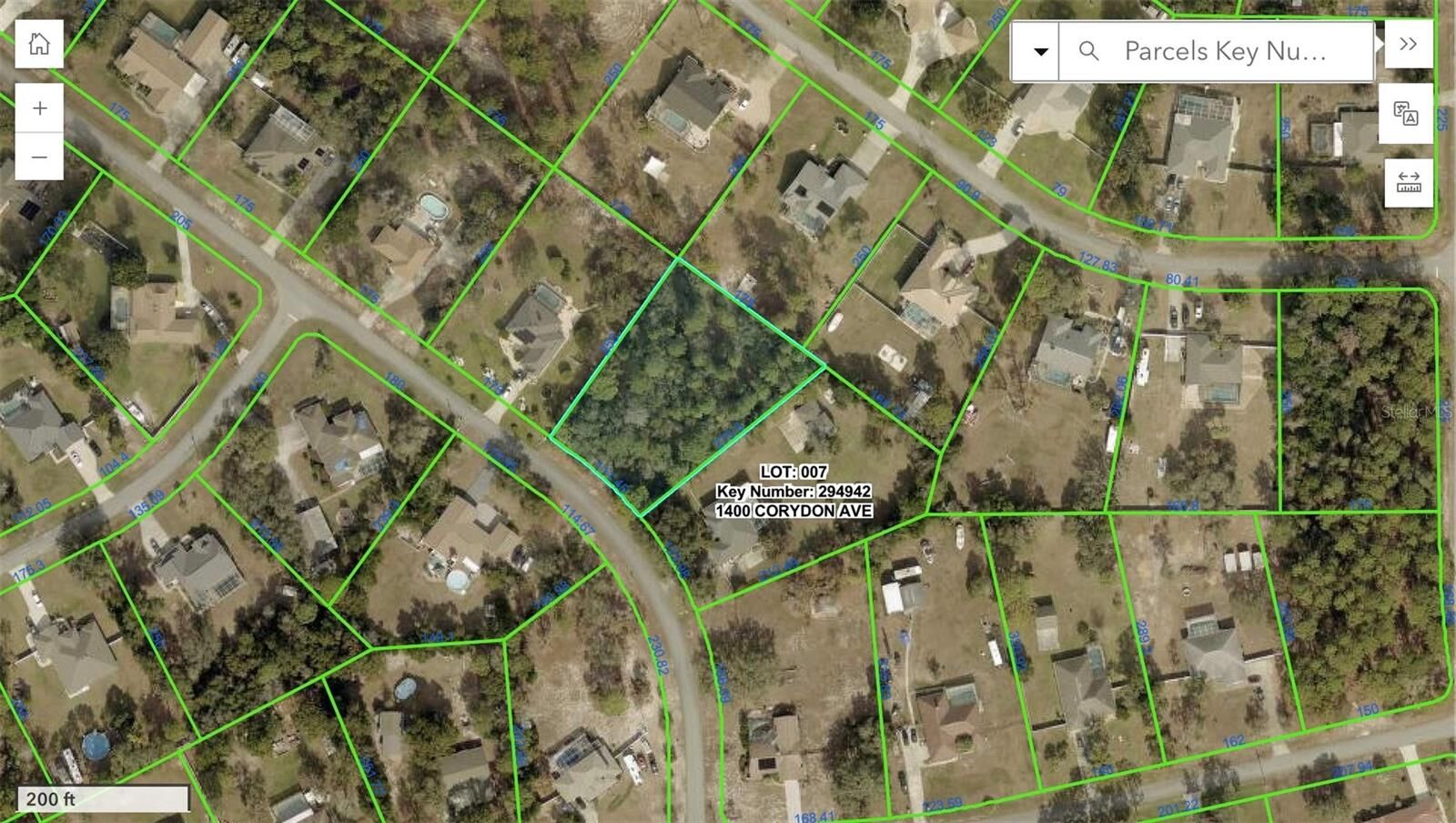 Property Photo: Corydon Avenue FL 34609