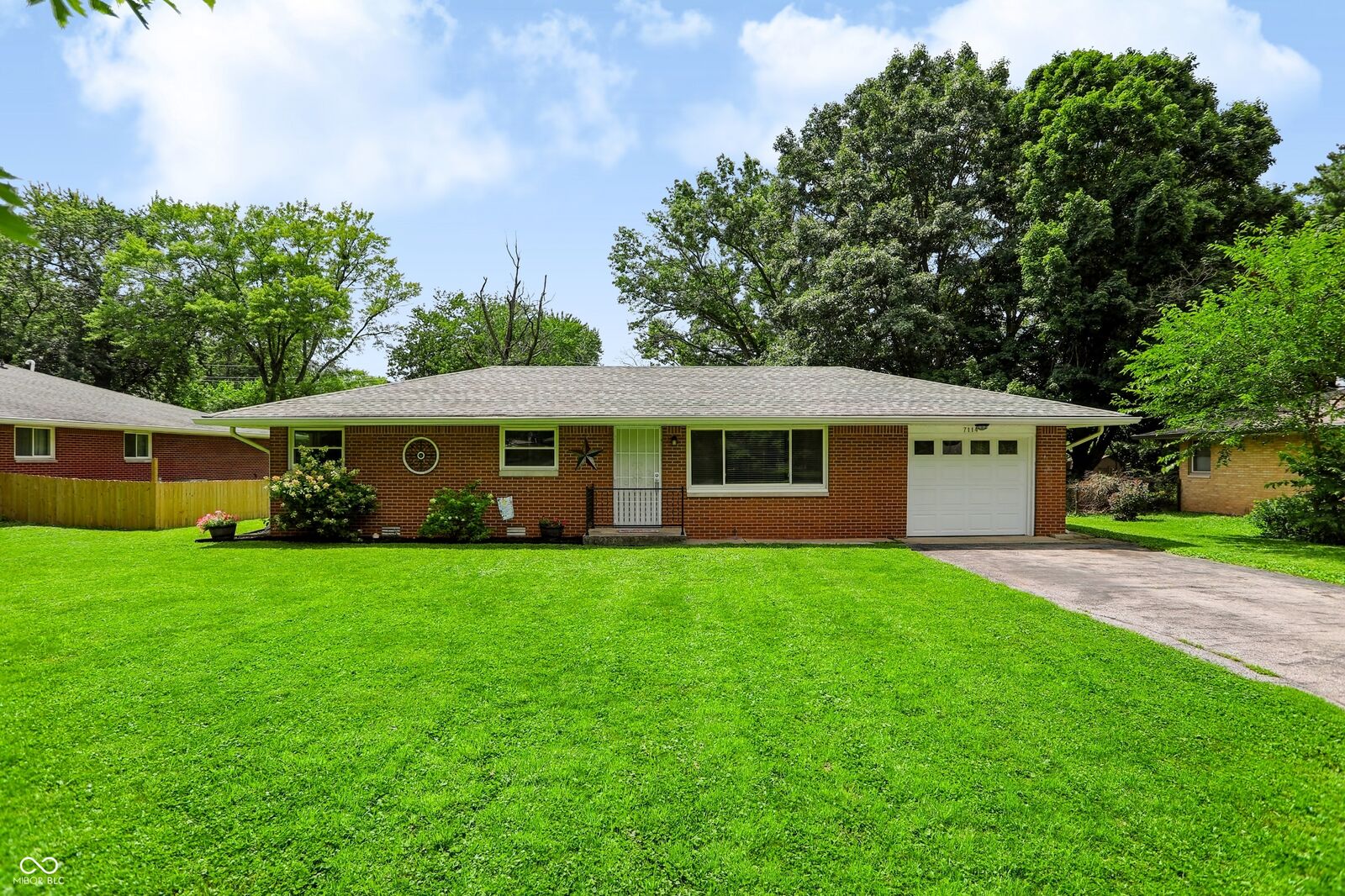 Property Photo:  7114 Chandler Drive  IN 46217 
