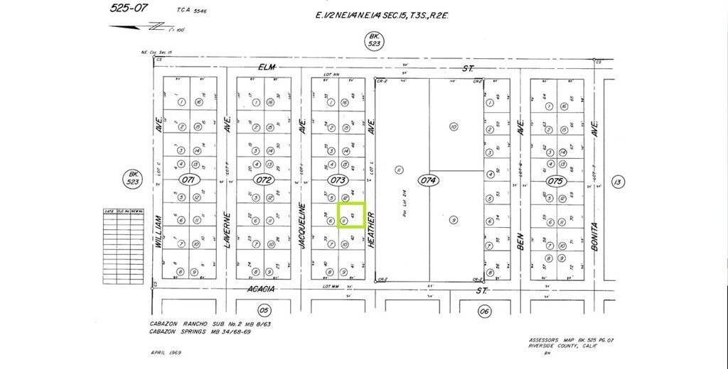 Property Photo: 52507301 Heather Avenue CA 92230