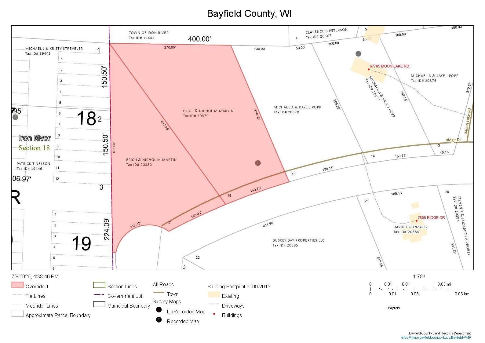 Property Photo: 0000 Ridge Drive WI 54847