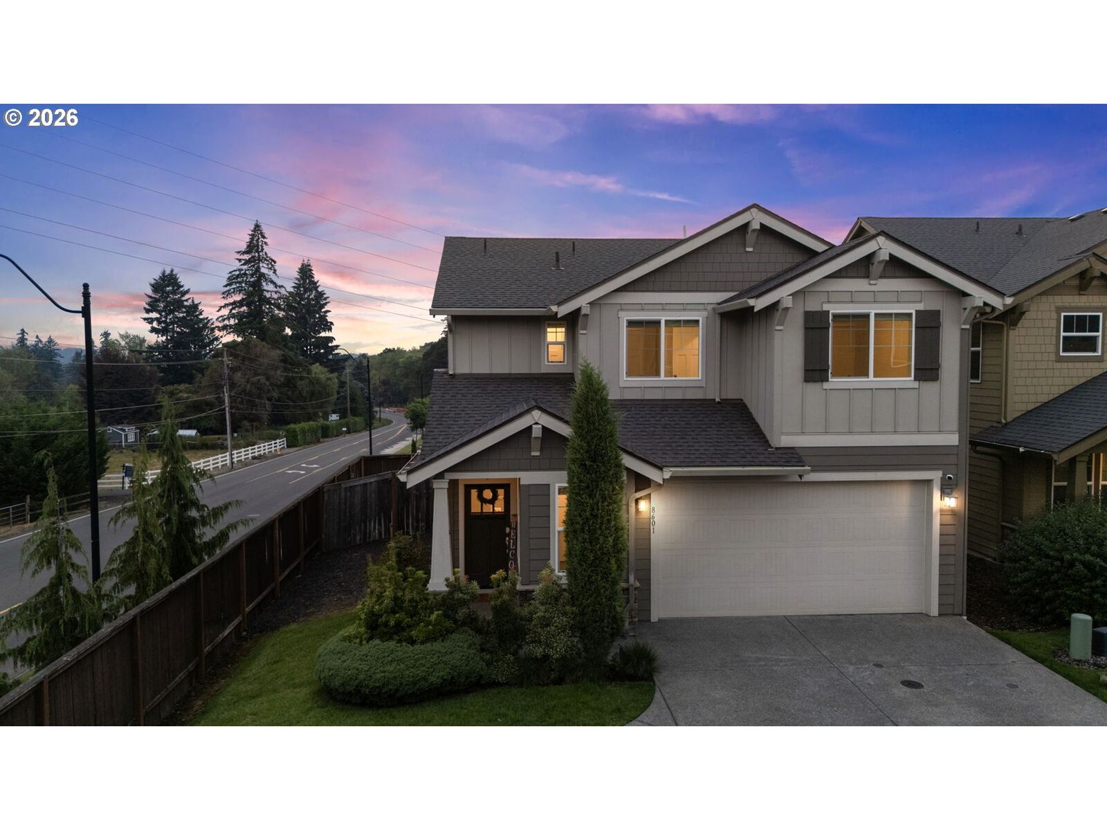 Property Photo:  8601 N Appleton St  WA 98607 