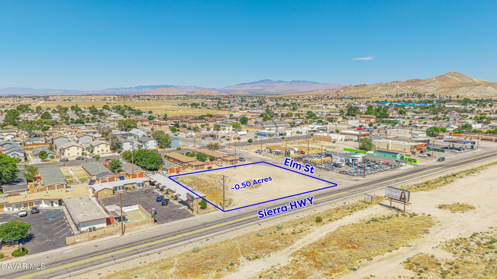 Property Photo: Cor Of Sierra Hwy &Amp Elm St CA 93560