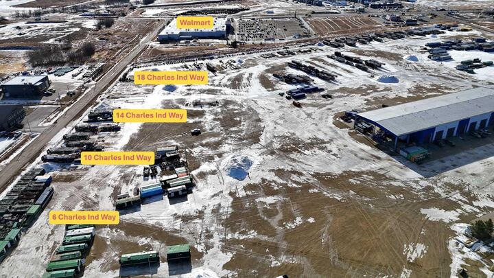 Property Photo: 10 Charles Industrial Way AB T4S 0A6
