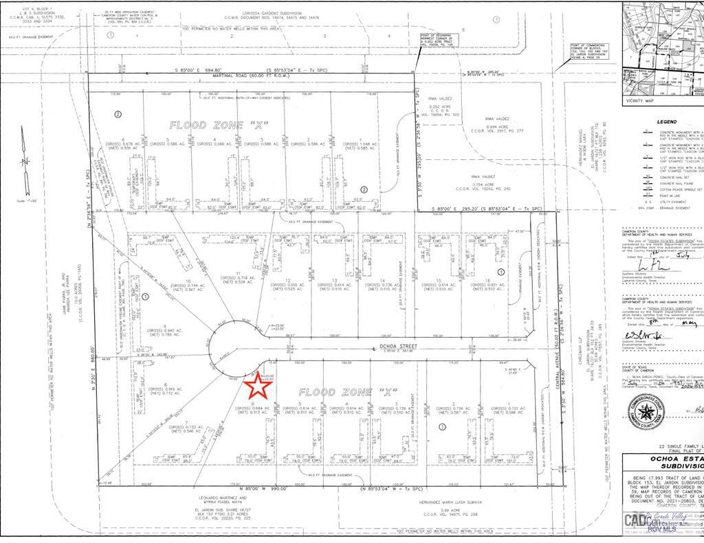 Property Photo:  000 Ochoa St Lot #6 Block 1  TX 78521 