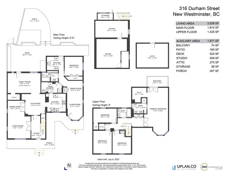 Property Photo: 316 Durham Street BC V3L 1X3