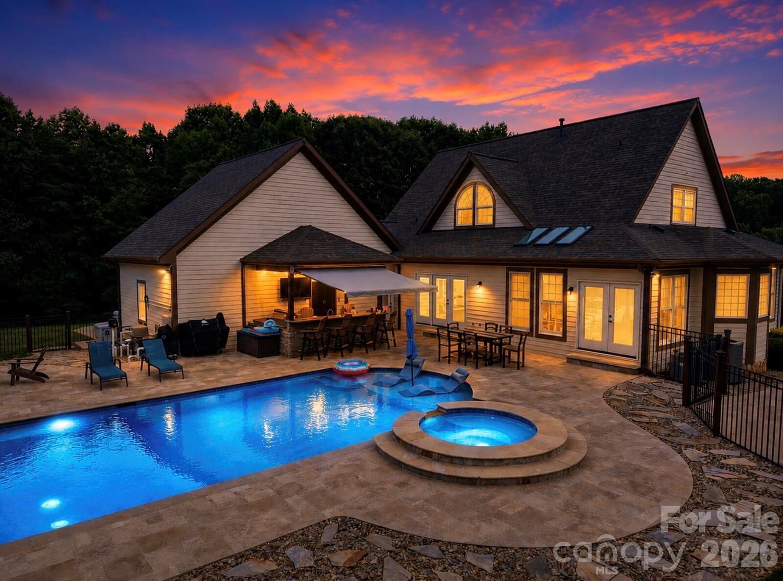 Property Photo:  211 Winthrow Creek Road  NC 28115 
