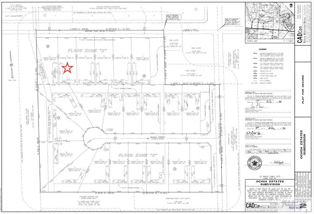 Property Photo: 000 Martinal Rd. Lot 5 Block 2 TX 78521