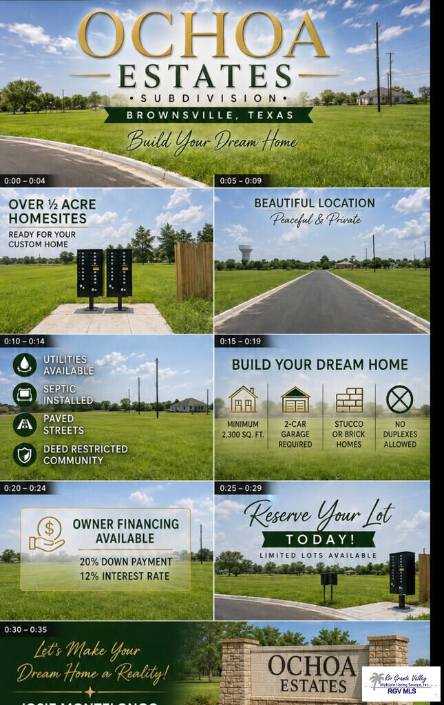 Property Photo:  000 Martinal Rd. Lot 5 Block 2  TX 78521 