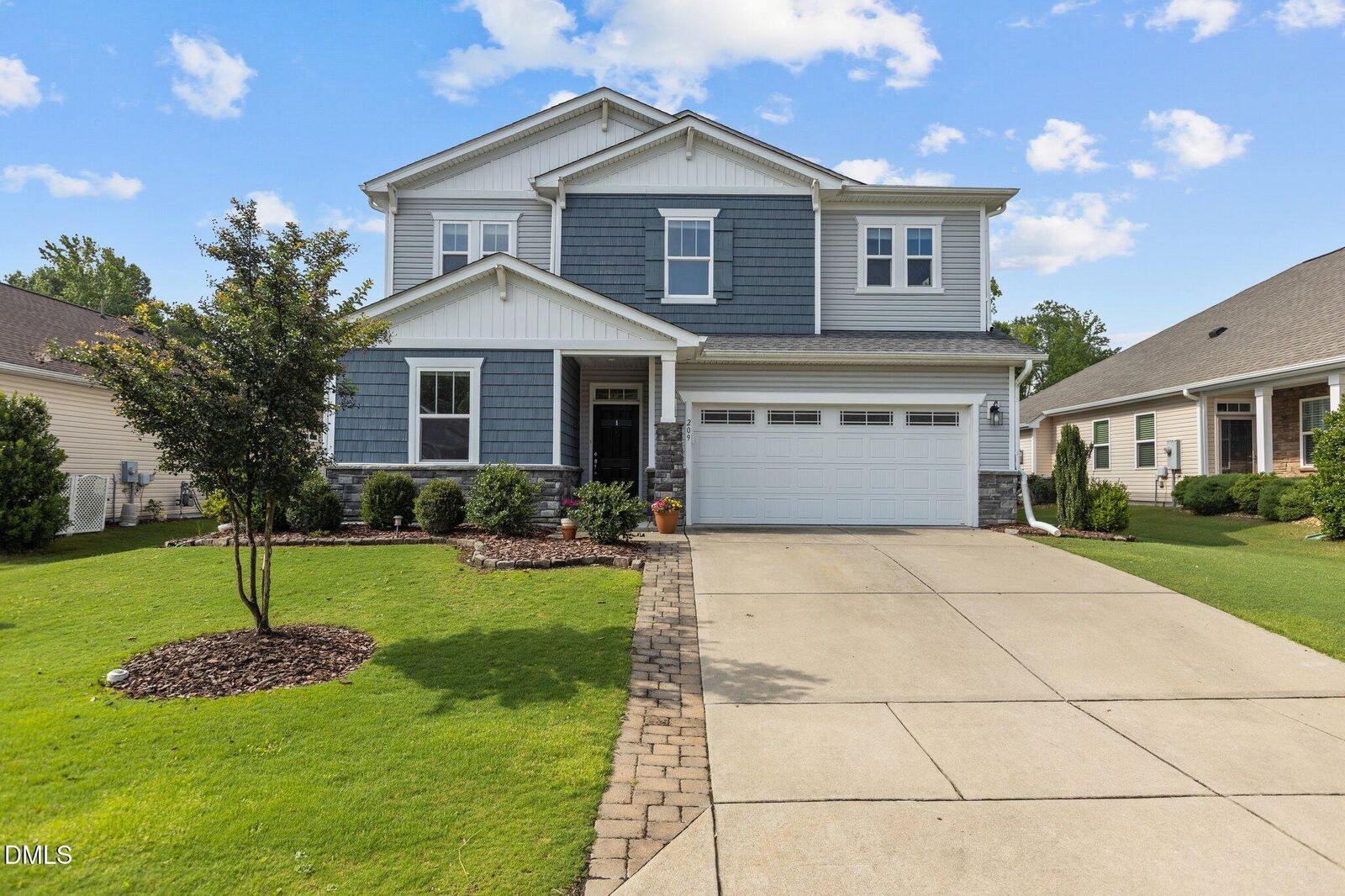 Property Photo: 209 S Harrison Place Lane NC 27526
