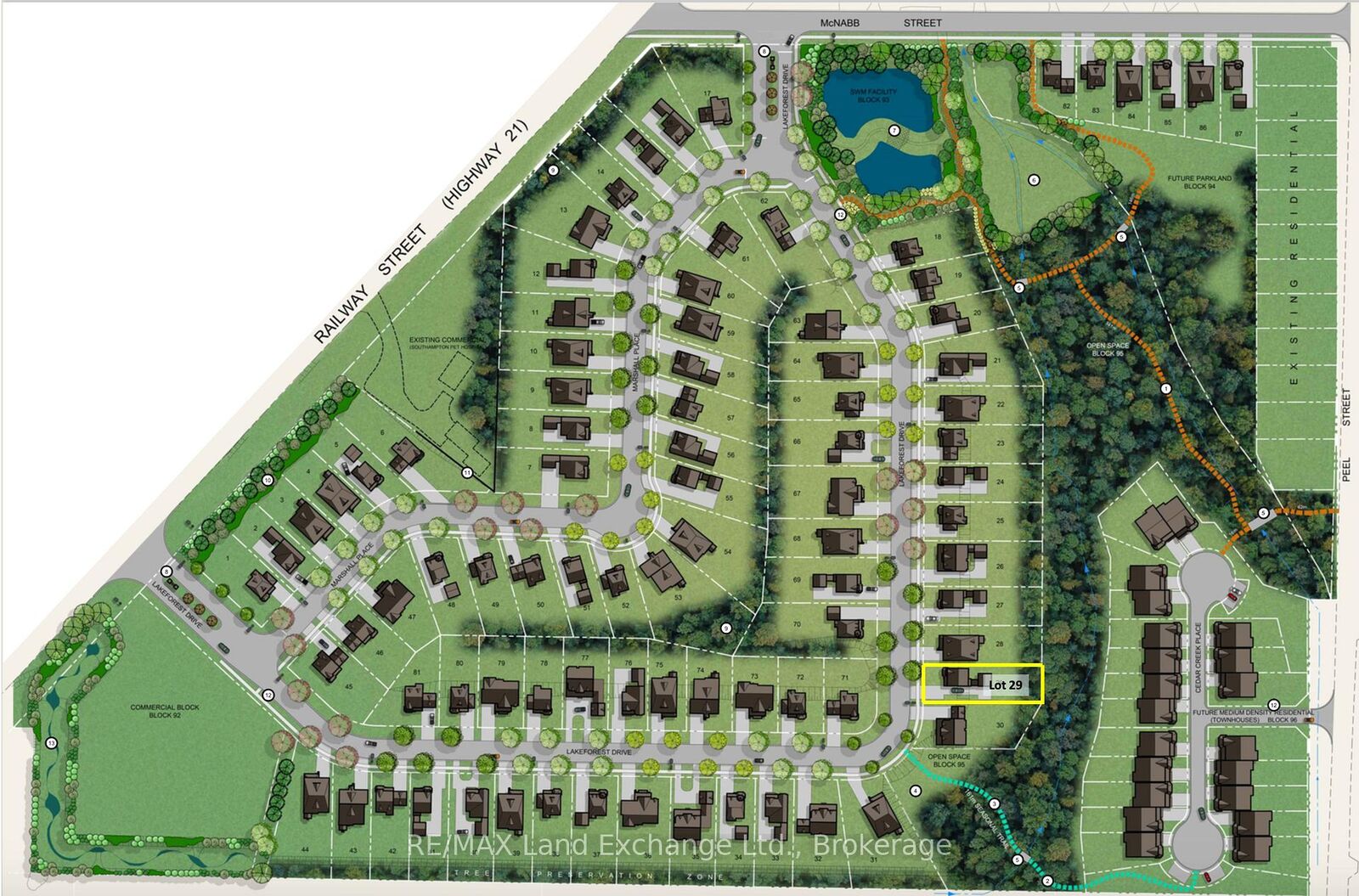 Property Photo:  Lot # 29 Lakeforest Drive  ON N0H 2L0 