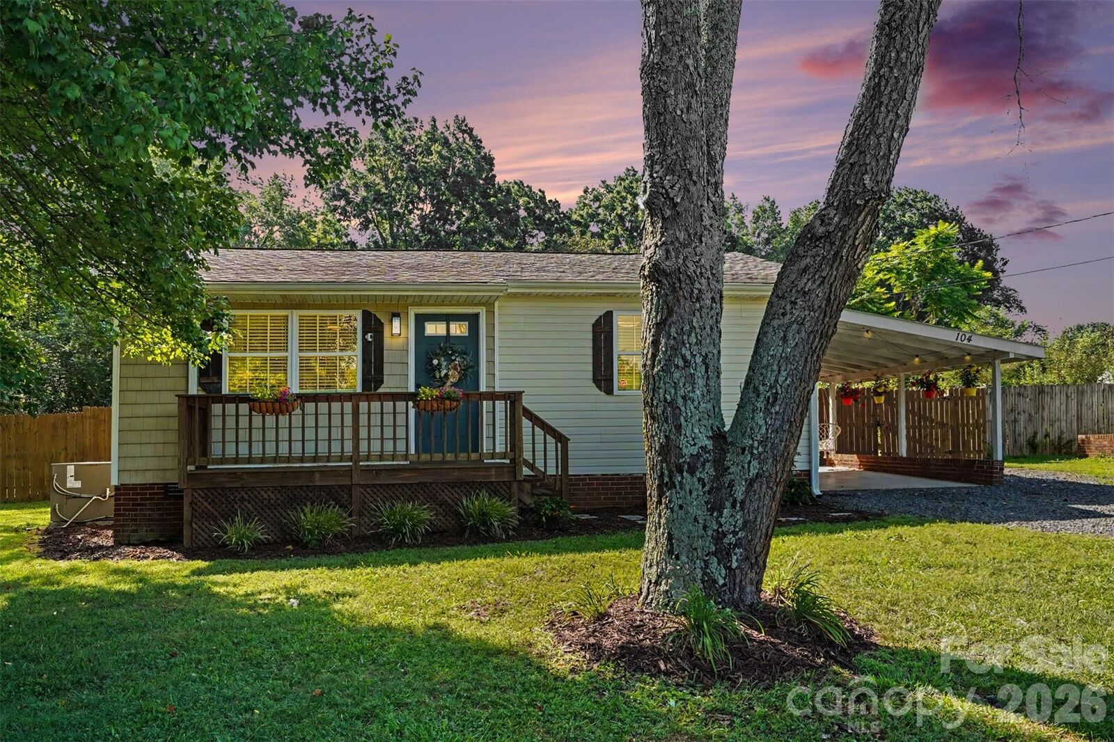 Property Photo: 104 Pine Lane NC 28097
