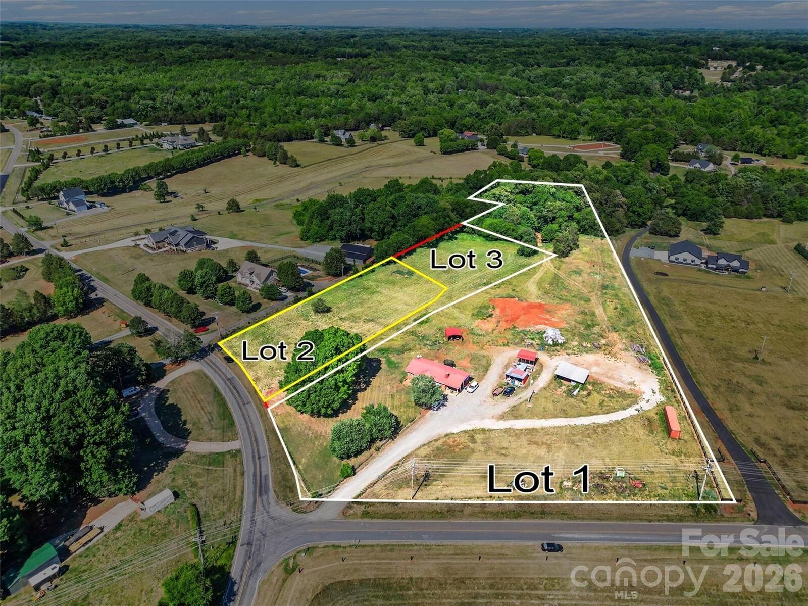 Property Photo: 550 Patterson Farm Road NC 28115