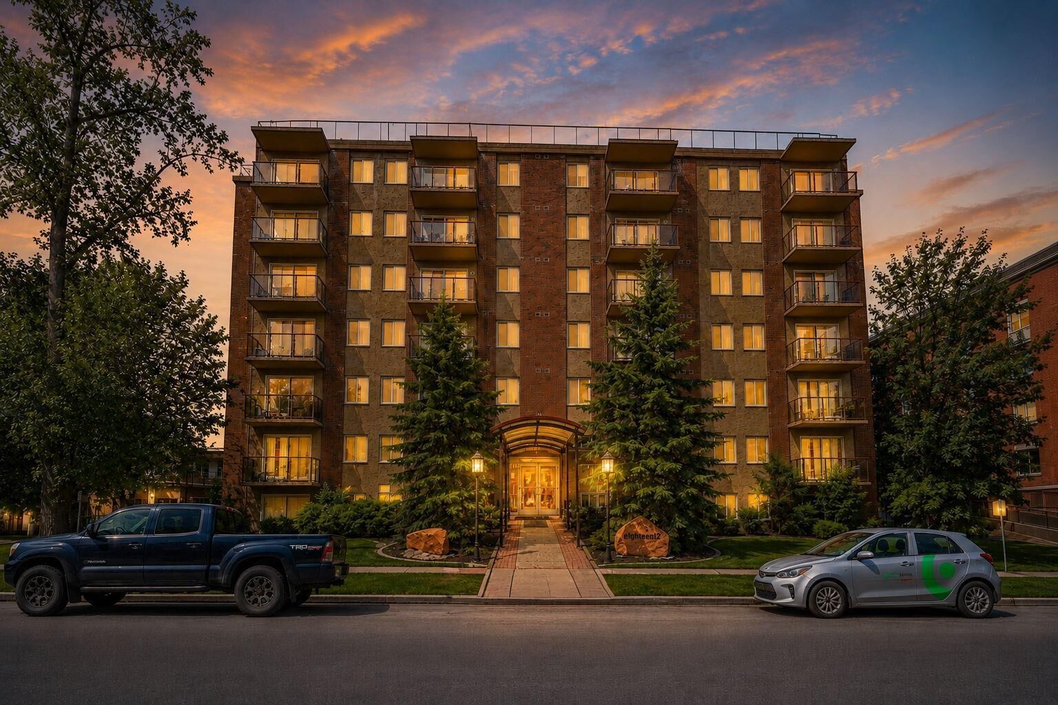 Property Photo: 812 14 Avenue SW 601 AB T2R 0N6
