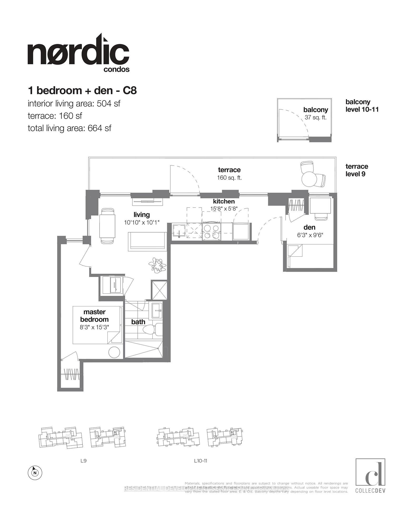 Property Photo: 500 Wilson Avenue 909 ON M3H 0E5