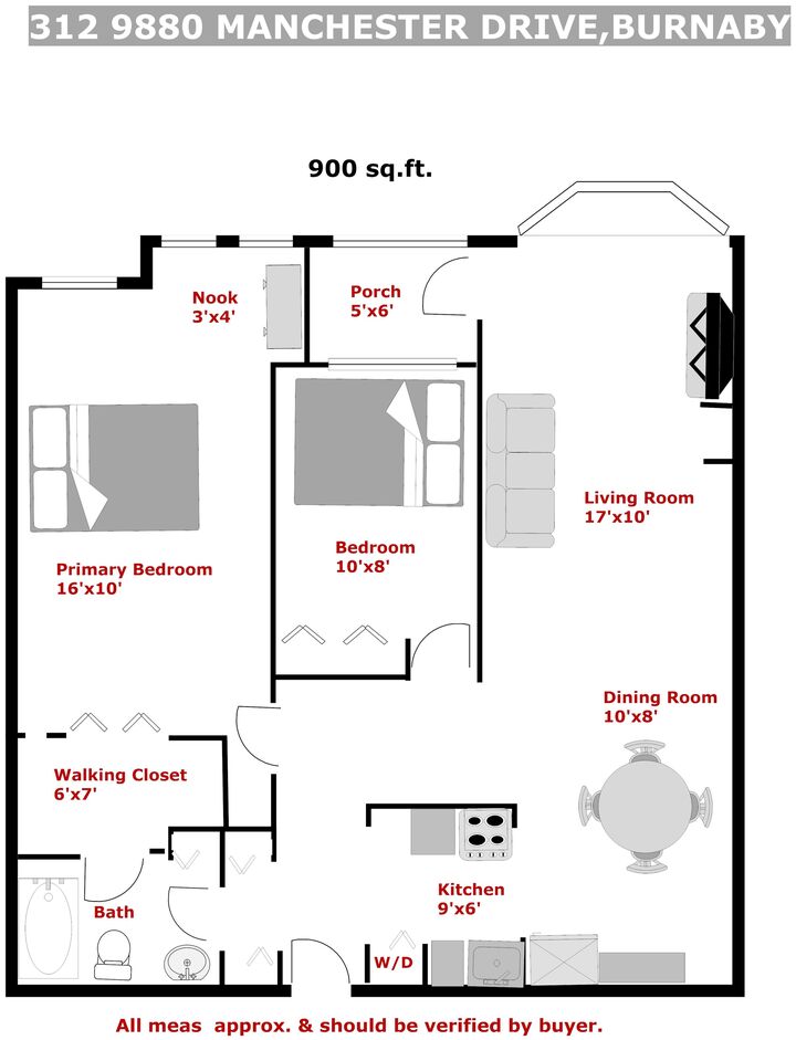 Property Photo:  9880 Manchester Drive 312  BC V3N 4R3 