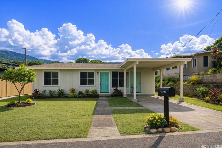 Property Photo: 99-512 Hokea Street HI 96701