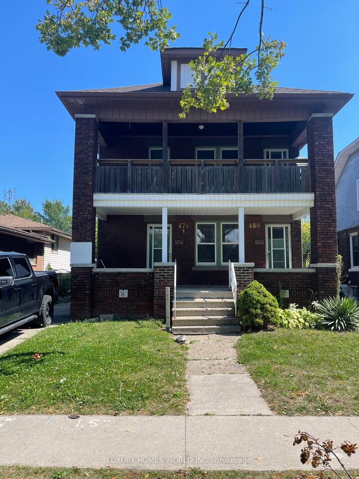 Property Photo:  478-480 Cameron Avenue N  ON N9B 1Y7 