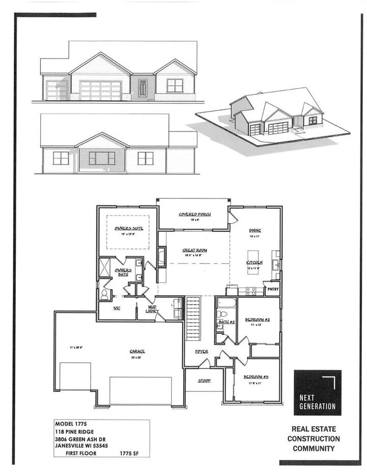 Property Photo:  3806 Green Ash Drive  WI 53545 