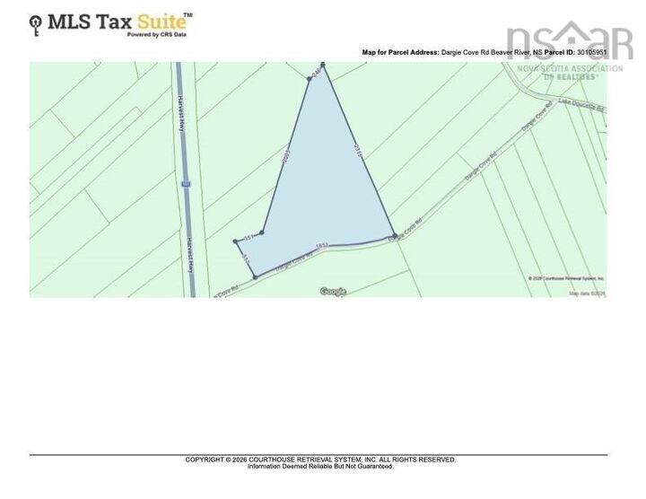 Property Photo:  Lot Dargie Cove Rd  NS B5A 5B1 