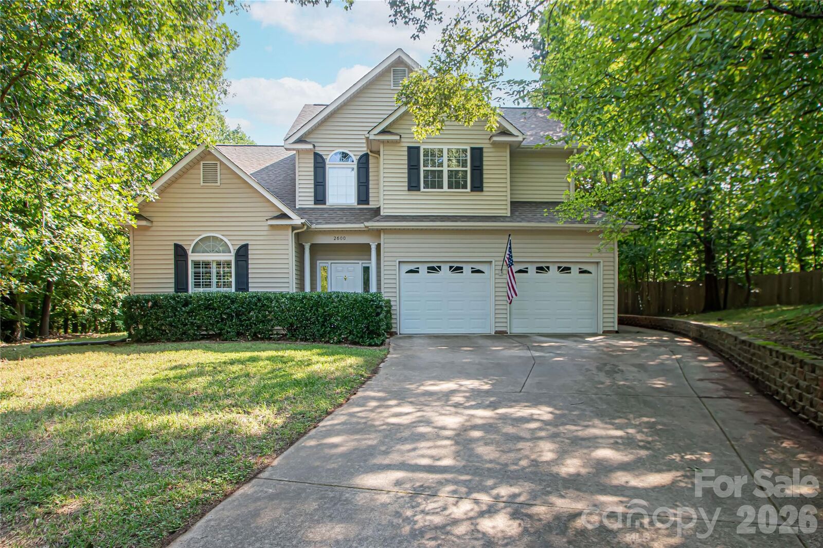 Property Photo:  2600 Rustic Ridge Court  NC 28270 