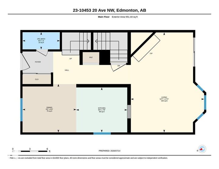 Property Photo: 10453 20 Avenue NW 23 AB T6J 5H1