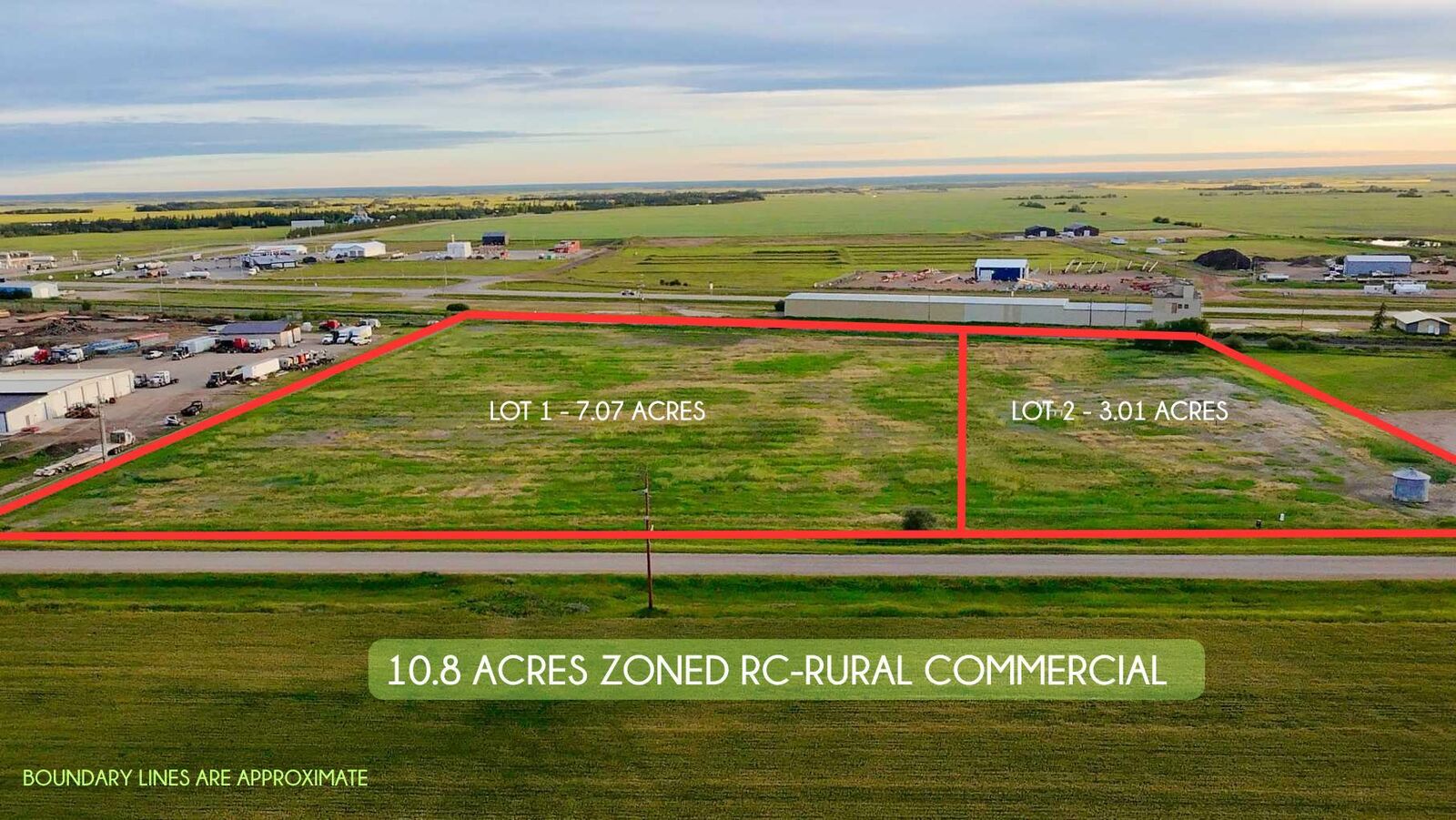 Property Photo: Lot 1 & 2, SW-15-78-5-W6 45 Ave Lot 1 &Amp 2 AB T0H 3A0