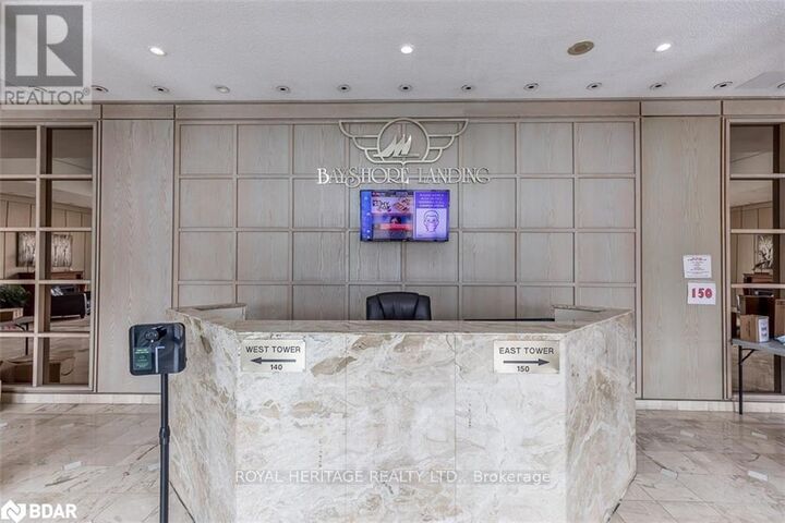 Property Photo:  150 Dunlop Street E 1203  ON L4M 6H1 
