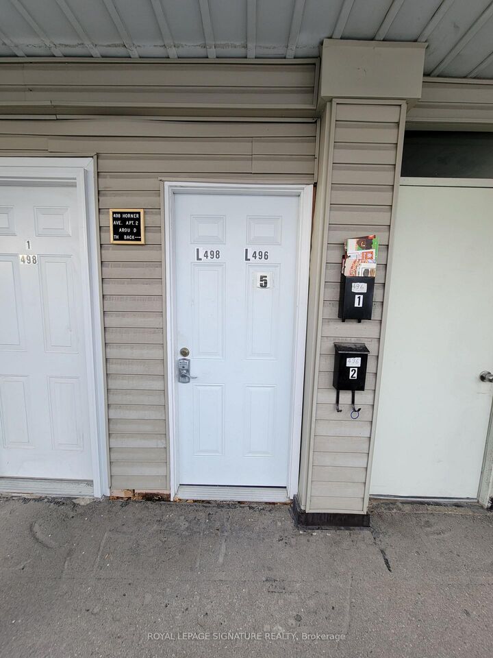 Property Photo: 498 Horner Avenue L4 ON M8W 2B8