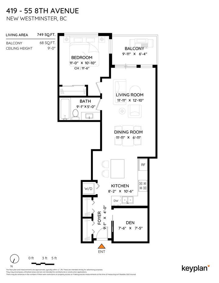 Property Photo: 55 Eighth Avenue 419 BC V3L 0E8