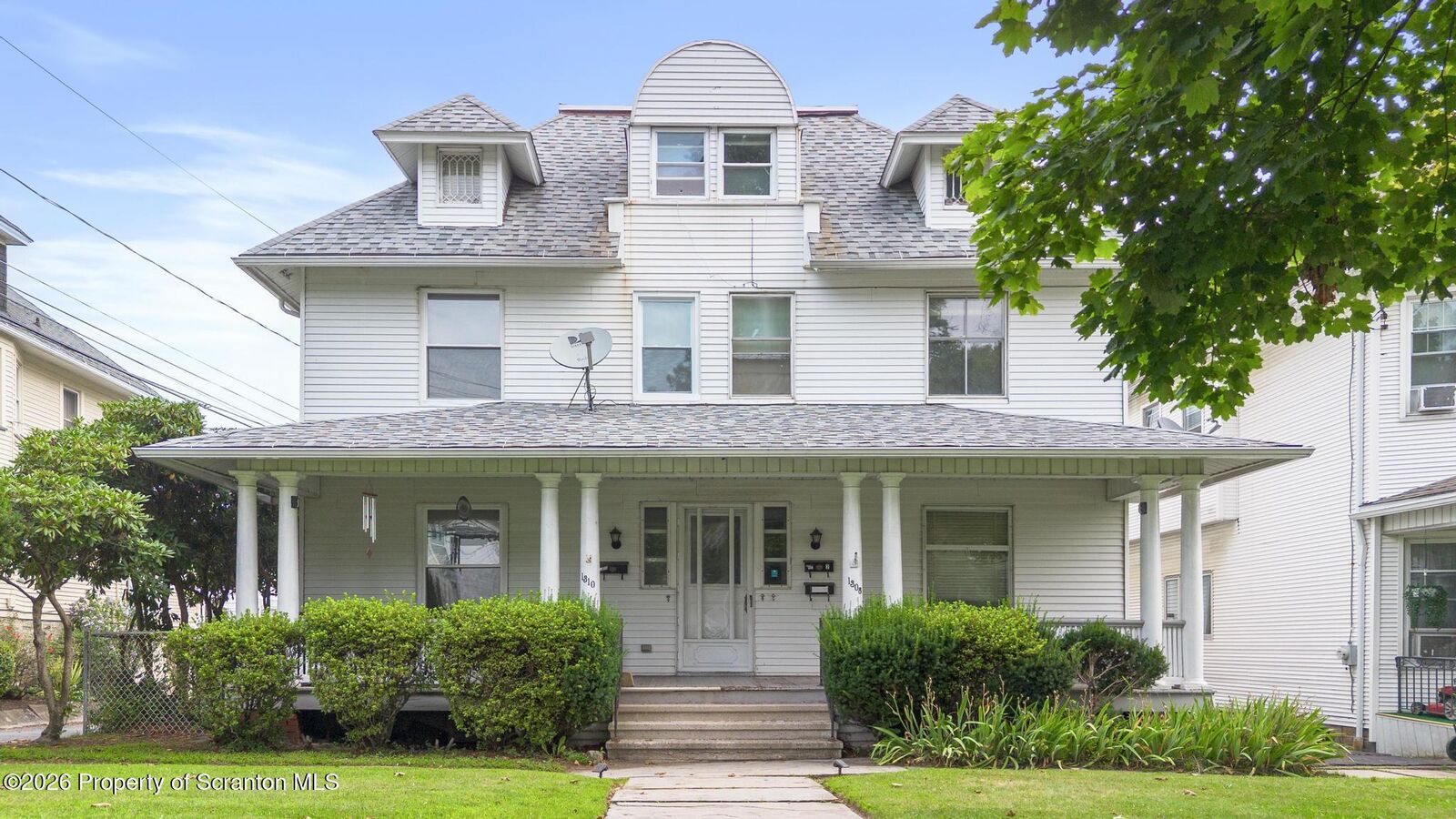 Property Photo:  1308-1310 Oram Street  PA 18504 