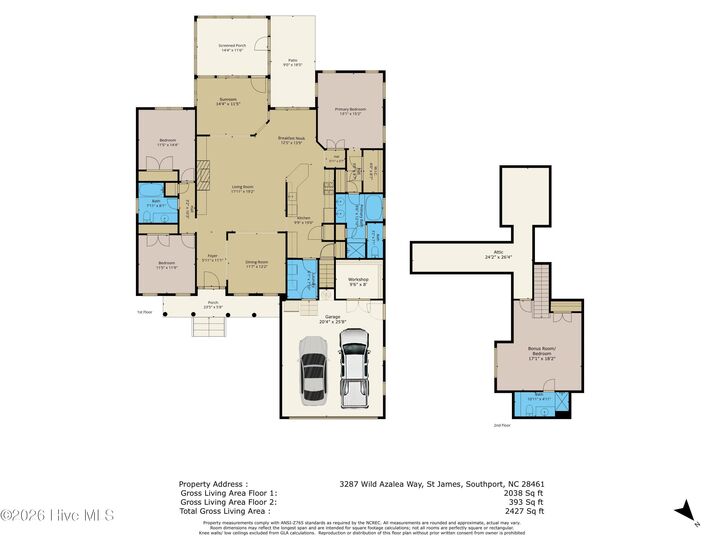 Property Photo:  3287 Wild Azalea Way SE  NC 28461 