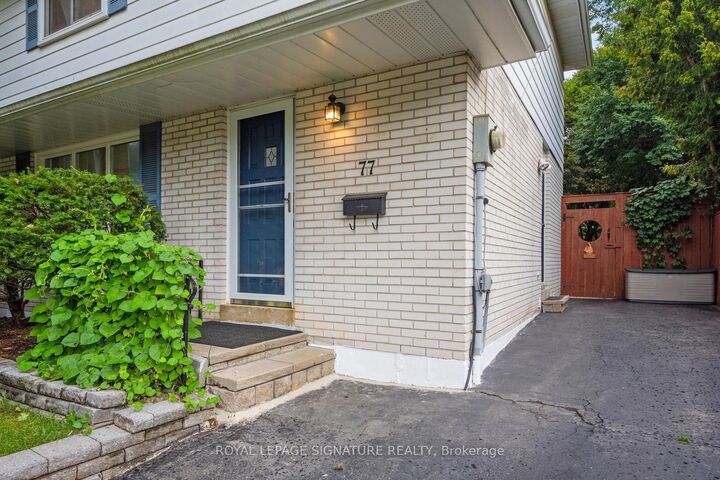 Property Photo: 77 McCraney Street W ON L6H 1H5