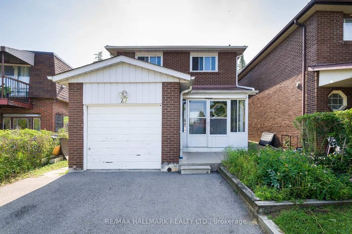 Property Photo:  27 Keyworth Trail Upper  ON M1S 2V2 
