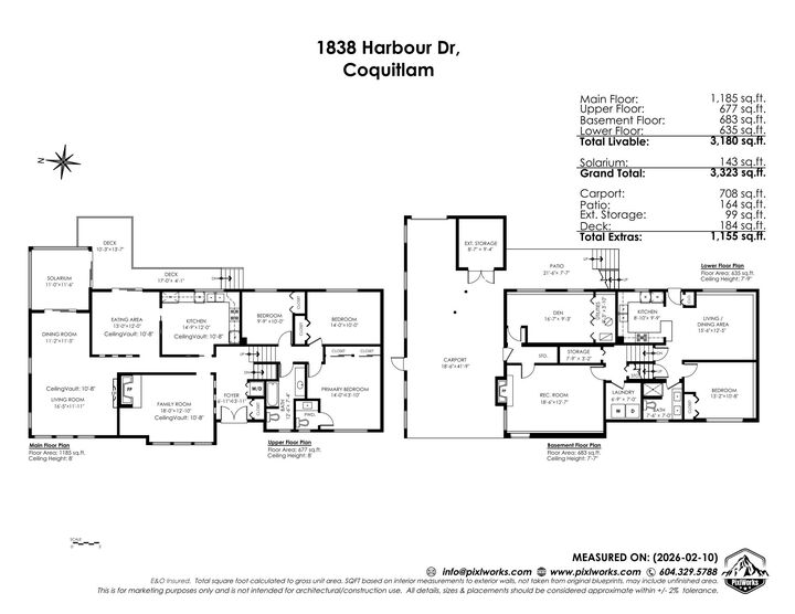 Property Photo: 1838 Harbour Drive BC V3J 5W7