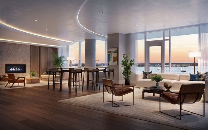 Property Photo:  1 Harbor Shore Drive 8L  MA 02210 