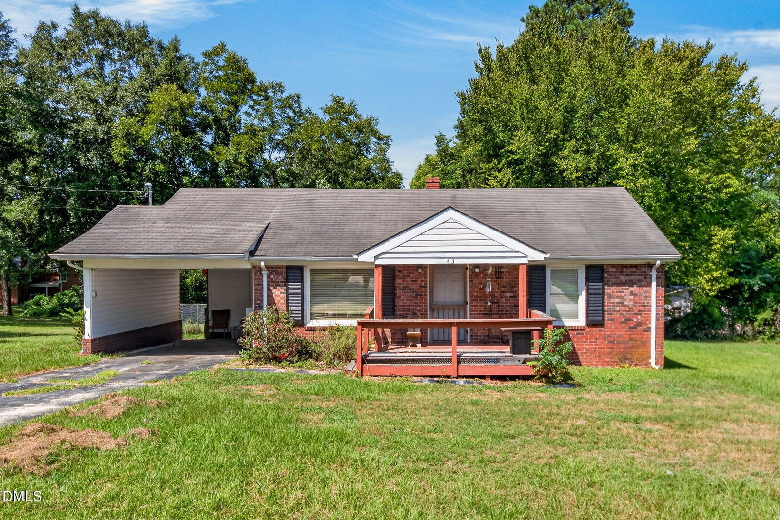 Property Photo:  43 N Carrie Street  NC 27521 