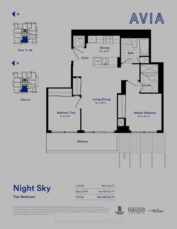 Property Photo: 430 Square One Drive 4507 ON L5B 0L6