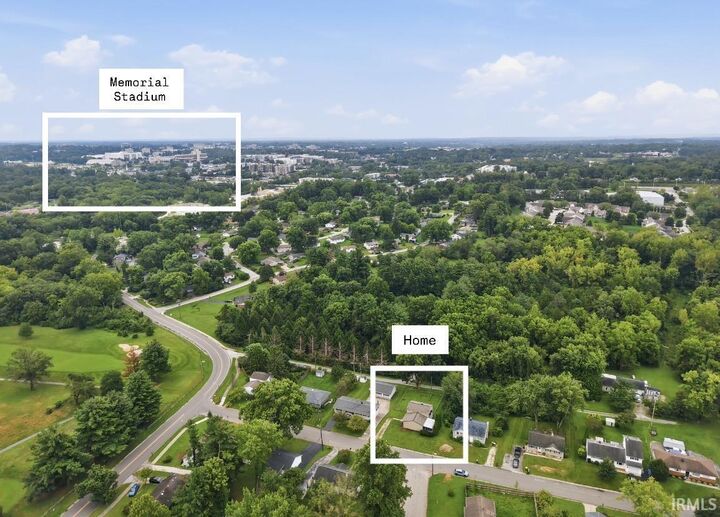 Property Photo: 831 W Briarcliff Drive IN 47404