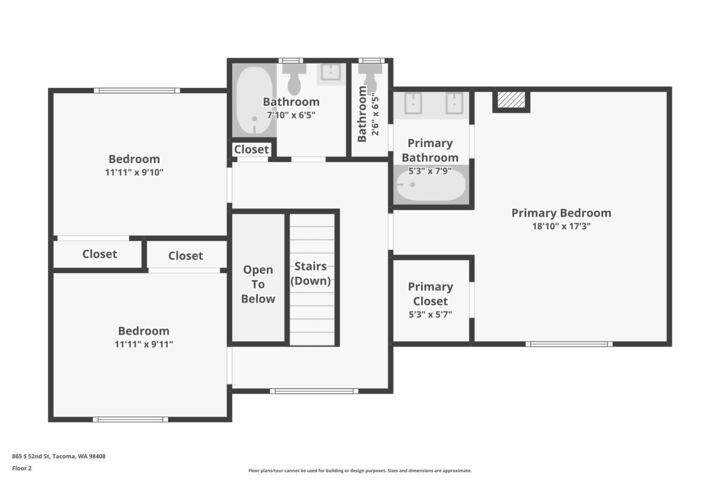 Property Photo: 865 S 52nd Street WA 98408