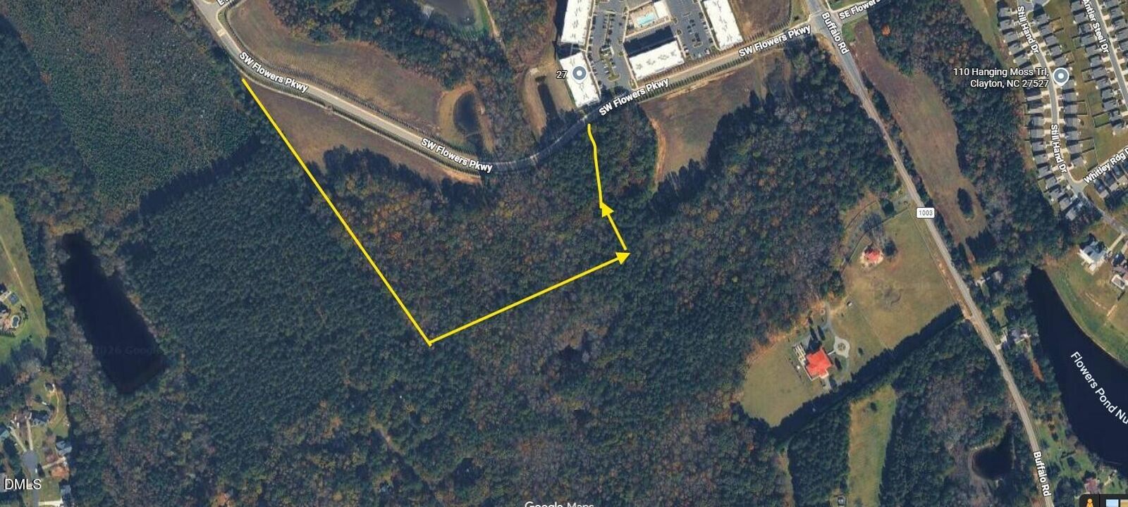 Property Photo: Tract 3 SW Flowers Parkway SW NC 27527