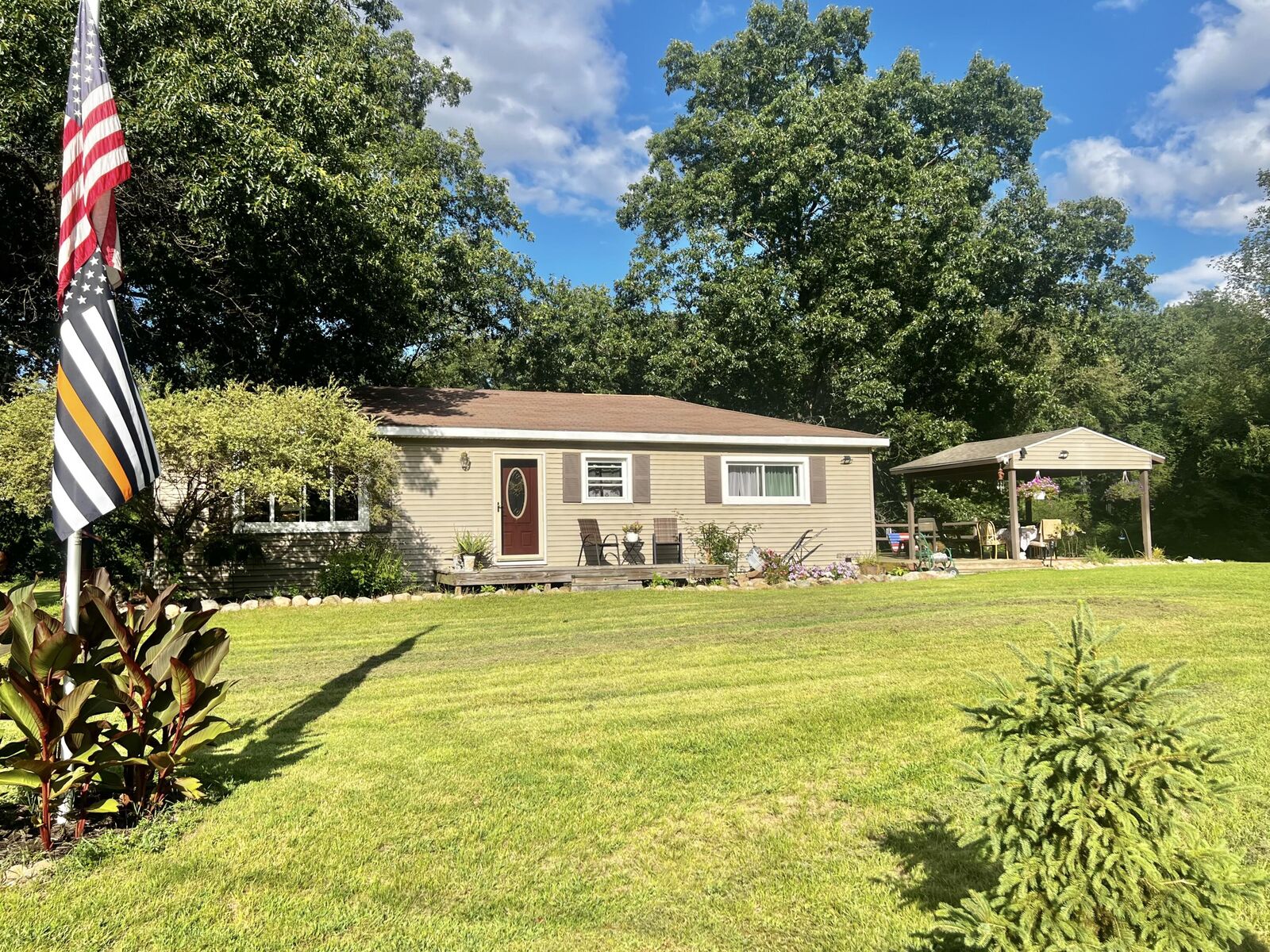 Property Photo:  3979 W Bacon Road  MI 49242 